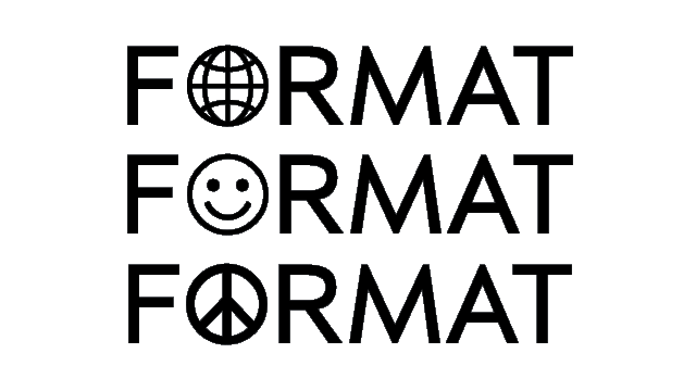 Format friendly geometric sans serif font — includes animated variable icons